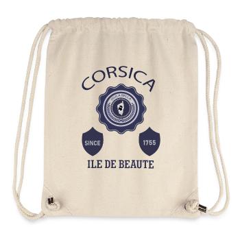 Corsica Isula Bella ILE DE BEAUTE Korsika France - Stanley/Stella Recycled Gym Bag - natural - Front