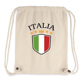 Italie Italien Italien Italie - Sac à cordon recyclé Stanley/Stella - blanc naturel - Devant