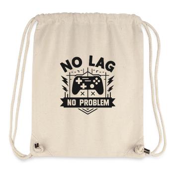 No Lag No Problem - Stanley/Stella Recycled Gym Bag - natural - Front