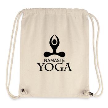 Yoga Meditation Spa - Stanley/Stella Recycled Gym Bag - natural - Front