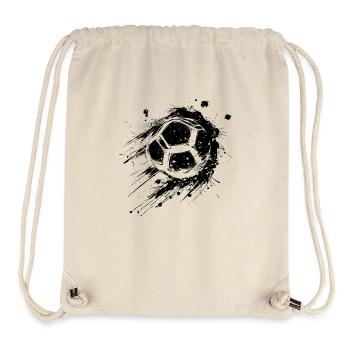 Fußball Streetart - Stanley/Stella recycelter Gym Bag - Naturweiß - Vorne