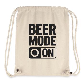 Beer Mode On Bierspruch Trinkspruch - Stanley/Stella recycelter Gym Bag - Naturweiß - Vorne
