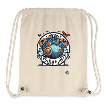 Roi des insectes - Sac à cordon recyclé Stanley/Stella - blanc naturel - Devant