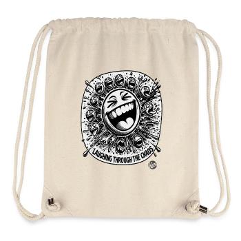 Laughing through the chaos - Stanley/Stella Recycled Gym Bag - natural - Front