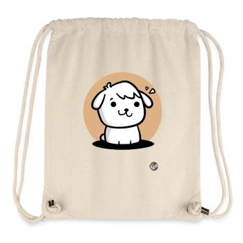 Cute Doggy Dog - Stanley/Stella Recycled Gym Bag - natural - Front