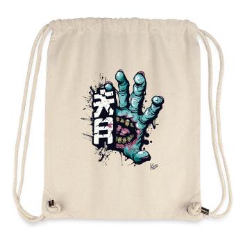 The Hand of Horror - Stanley/Stella Recycled Gym Bag - natural - Front