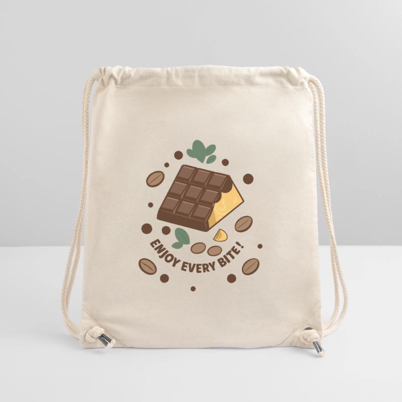 TABLETTES DE CHOCOLAT Sac à cordon recyclé Stanley/Stella