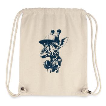 Streamer Gamer Giraffe - Stanley/Stella recycelter Gym Bag - Naturweiß - Vorne