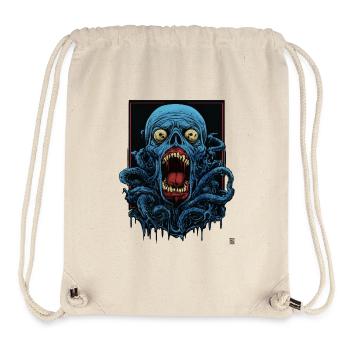 Monstre tenteacle - Sac à cordon recyclé Stanley/Stella - blanc naturel - Devant