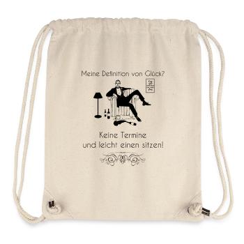 Meine Definition von Glück? - Stanley/Stella recycelter Gym Bag - Naturweiß - Vorne