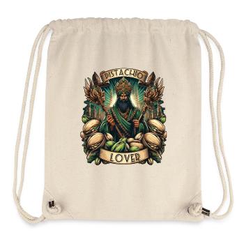 Amateur de pistaches – Royal Pistachio Design - Sac à cordon recyclé Stanley/Stella - blanc naturel - Devant