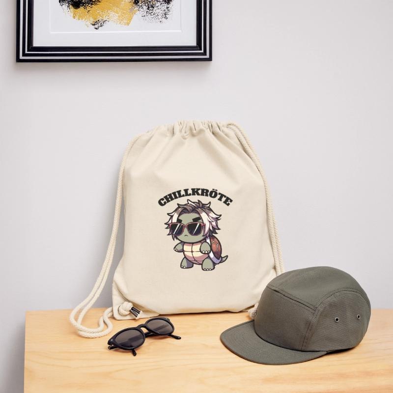 Chill Toad Turtle Stanley/Stella Recycled Gym Bag