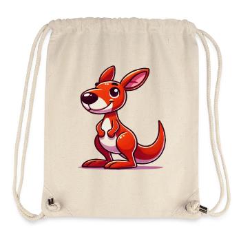 kangaroo - Stanley/Stella Recycled Gym Bag - natural - Front