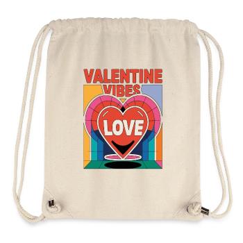 Valentine Vibes für verliebte zu Valentinstag - Stanley/Stella recycelter Gym Bag - Naturweiß - Vorne