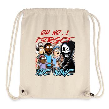 Sensenmann im Meme-Mob - Stanley/Stella recycelter Gym Bag - Naturweiß - Vorne