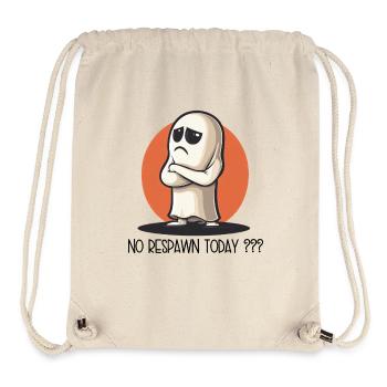No Respawn Today? – Verwirrter Geist Cartoon - Sac à cordon recyclé Stanley/Stella - blanc naturel - Devant