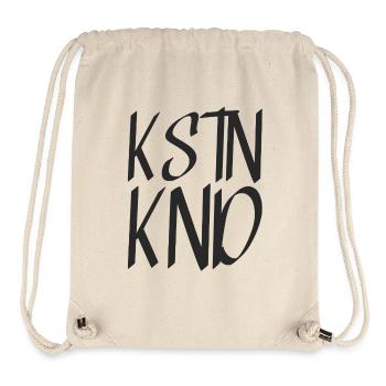 Kstnknd - Stanley/Stella recycelter Gym Bag - Naturweiß - Vorne