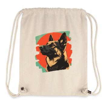 Sheepdog - Stanley/Stella Recycled Gym Bag - natural - Front