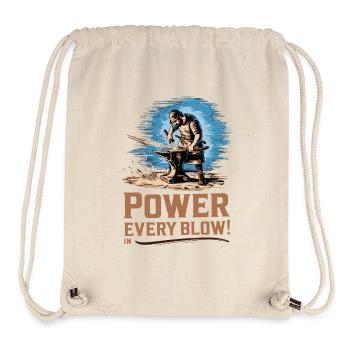 SCHMIED - Stanley/Stella recycelter Gym Bag - Naturweiß - Vorne