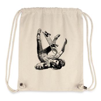 Street Skater in Fall - T-Shirt for Fighter - Stanley/Stella Recycled Gym Bag - natural - Front