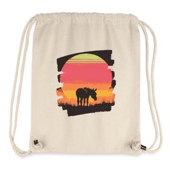 Esel - Stanley/Stella recycelter Gym Bag - Naturweiß - Vorne
