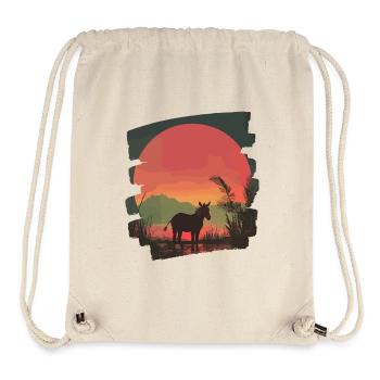Esel - Stanley/Stella recycelter Gym Bag - Naturweiß - Vorne