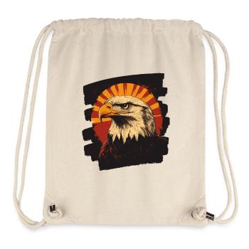 Adler - Stanley/Stella recycelter Gym Bag - Naturweiß - Vorne