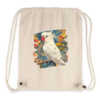 Kakadu - Stanley/Stella recycelter Gym Bag - Naturweiß - Vorne