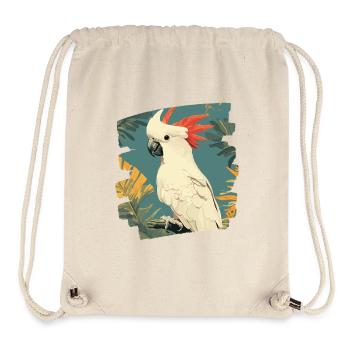 Kakadu - Stanley/Stella recycelter Gym Bag - Naturweiß - Vorne
