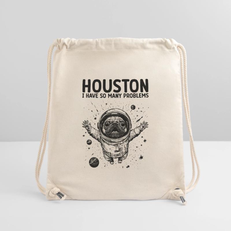 Houston I Have So Many Problems Mops Astronaut Stanley/Stella recycelter Gym Bag