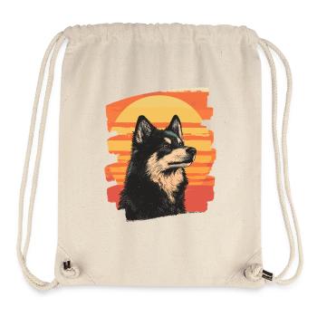 Finnish Lapphund - Stanley/Stella Recycled Gym Bag - natural - Front