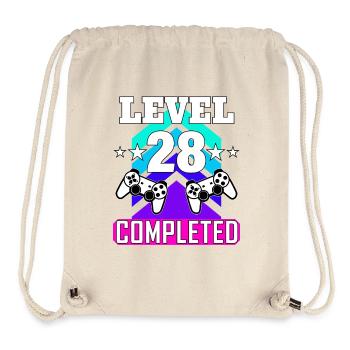 gaming geburtstag haha wie lustig - Stanley/Stella recycelter Gym Bag - Naturweiß - Vorne