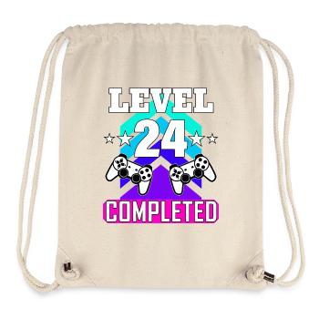 gaming geburtstag haha wie lustig - Stanley/Stella recycelter Gym Bag - Naturweiß - Vorne