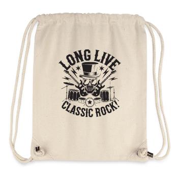 Rock Music Musician Rock And Roll Band Rocker - Stanley/Stella Recycled Gym Bag - natural - Front