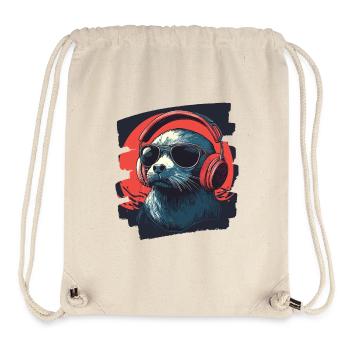 Seal - Stanley/Stella Recycled Gym Bag - natural - Front