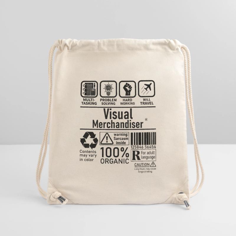 Visual Merchandiser multi tasking problem solving Stanley/Stella recycelter Gym Bag