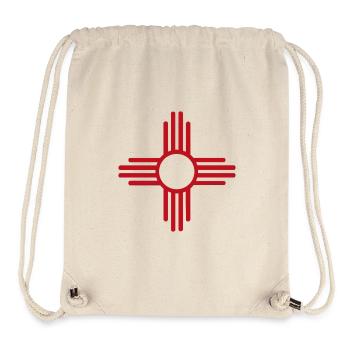 Zia symbol - Stanley/Stella Recycled Gym Bag - natural - Front