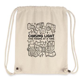 Chasing Light – Frame für Frame - Stanley/Stella recycelter Gym Bag - Naturweiß - Vorne