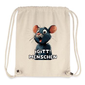 Lustiger Funartikel Büro & Alltags Spruch Satire - Stanley/Stella recycelter Gym Bag - Naturweiß - Vorne