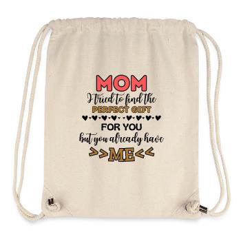 Lustiger Mutter Spruch Muttertag Mama - Stanley/Stella recycelter Gym Bag - Naturweiß - Vorne