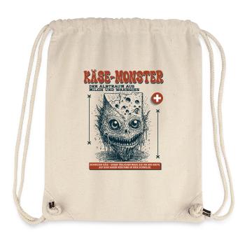 Schweizer Heimat Shirt: Wenn Brauchtum grinst - Stanley/Stella recycelter Gym Bag - Naturweiß - Vorne