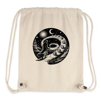 Alchemist's Spiral Path Symbolkunst - Stanley/Stella recycelter Gym Bag - Naturweiß - Vorne