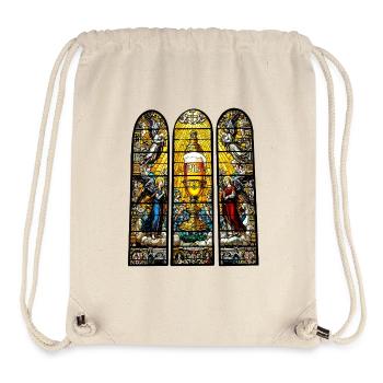 Bier Kirchen Fenster Männertag Himmelfahrt - Stanley/Stella recycelter Gym Bag - Naturweiß - Vorne