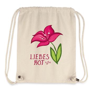 Lily Love - Sac à cordon recyclé Stanley/Stella - blanc naturel - Devant