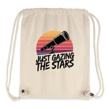 Only Stargazing - Stargazer Gift - Stanley/Stella Recycled Gym Bag - natural - Front