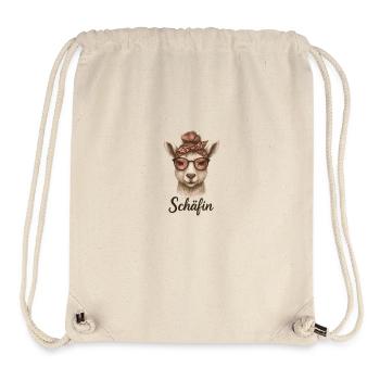 Mouton – dessin humoristique de mouton pour - Sac à cordon recyclé Stanley/Stella - blanc naturel - Devant
