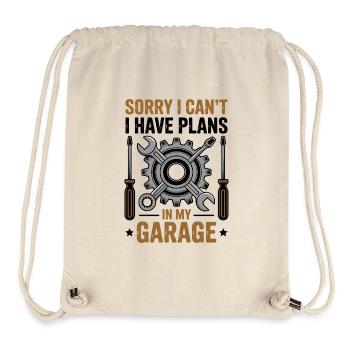 Lustiger Mechaniker Spruch Handwerker - Stanley/Stella recycelter Gym Bag - Naturweiß - Vorne