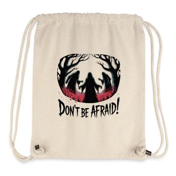 DON'T BE AFRAID - Stanley/Stella Recycled Gym Bag - natural - Front
