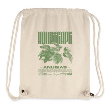 Aquascaping Anubias Aquatic Plant Fischhalter - Stanley/Stella recycelter Gym Bag - Naturweiß - Vorne
