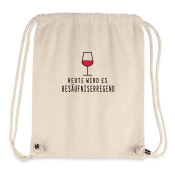 Mädels Abend Heute besäufniserregend - Stanley/Stella recycelter Gym Bag - Naturweiß - Vorne